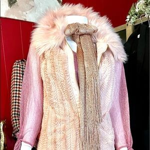 Pinkalicious Andrew Marc Faux Fur Vest